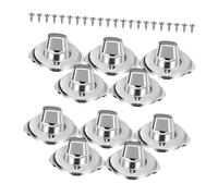 OSALADI 40Set Canvas Turn Button Fasteners with Screws for Boats Sailboats Rvs and Caravans Compact Eyelet and Fastening Kit for Tents Sails and Multi Purpose Canvas Fixing