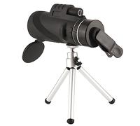 OSALADI 40x60 Single-Tube High Magnification Telescope with Tripod Phone Stand for Bird Watching Sports Concerts Game Viewing