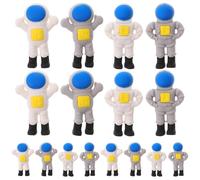 OSALADI 48pcs Cute Astronaut Erasers Bulk Kawaii Outer Space Mini Erasers for Classroom Prizes Party Favors and Student Rewards Compact Safe Desk Pets for School Supplies