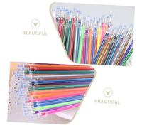 OSALADI 48Pcs Gel Pen Refills Fine Point Smooth Writing Glitter Pastel Neon Metallic Ink Replacement for Office School Creative Use