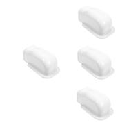 OSALADI 4pcs Air Conditioner Duct Groove Cover Plastic Tube Cover for Air Conditioning Pipe Decorative Outdoor Use Conditioner Accessories