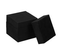 OSALADI 4pcs Anti-slip Rubber Pads for Vibration Reduction Noise Suppression and Shock Absorbing 50mm x 50mm x 15mm Thick for Furniture Treadmills and Appliances