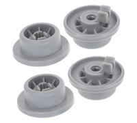 OSALADI 4pcs Dishwasher Wheels Replacement Plastic Dishwasher Lower Rack Wheel Accessory Parts for