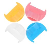 OSALADI 4pcs Edge Stitch Lock Sewing Gauge 4mm Needle Gauge Quilting Ruler Sewing Hem Guide Clip for DIY Crafts and Beginners