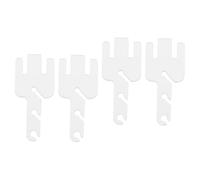 OSALADI 4pcs Knitting Machine Tensioner Rod Yarn Guide Compatible Addi Express Home Knitting Supplies Wear-Resistant Tension Forks for Machines