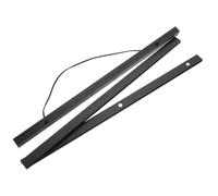 OSALADI 4pcs Magnetic Poster Hanger Frames 21cm Wall Hanging Poster Holders Set Black with Strong Magnetic Grip for Home Office Store Display and Signage
