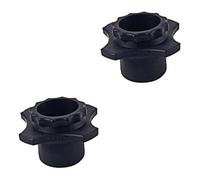 OSALADI 4pcs Microphone Silicone Anti- Base Cover Protector for Ktv Non-skid for Drop Resistance Fits Standard Microphones Easy to Use and Install Black