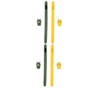 OSALADI 4pcs Pencil Stylus Case Silicone Protective Cover Pencil Case Sleeve for Stylus Pen