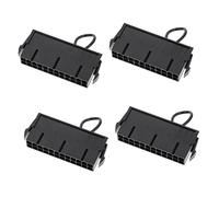 OSALADI 4pcs Power Supply Tester Connector for Computer Compact and Lightweight Design Turns Power Supply Without Motherboard Durable Material Convenient for Portable Use