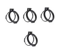OSALADI 4pcs Rapid Lens Adapter Ring for 58mm Nd Filter Ring Quick Release Bracket Filter Mount Clip Stand Ideal for Wide Angle Lenses Made of Lightweight Aluminium
