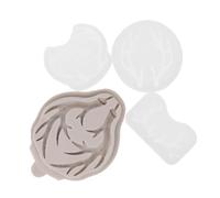 OSALADI 4pcs Silicone Antler Molds for DIY Deer Horn Crafts Flexible Durable Resin Moulds for Headband Decoration Non Stick Handmade Jewelry Supplies Gift