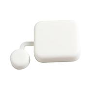 OSALADI 4pcs Silicone Lens Caps for Flexible Protective Covers for Camera Lens Scratch Dustproof Easy to Install White