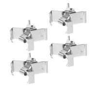 OSALADI 4pcs Stainless Steel Oil Painting Frame Clamps Metal Canvas Separating Clips for Artists Precision Engineered Lightweight Holders Compatible with Various Frame Thicknesses