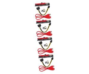 OSALADI 4sets Pcie Graphics Card for Laptop External Gpu Notebook Accessory Mining Graphics Card Extension Port for Gaming Office Use