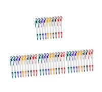 OSALADI 4sets Soccer Ballpoint Pens Cartoon Stationery Bulk with Clip Smooth Writing Rotating Football Design for School Office Party Favors Gifts 10pcs*4