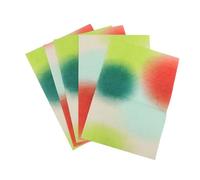 OSALADI 5 Sheets Gradient Flower Bouquet Wrapping Paper Vibrant Textured Floral Wrap for Weddings Parties DIY Crafts Tear-resistant