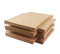 OSALADI 50 Sheets Thick Brown Kraft Drawing Paper Art Paper for School Supplies and Daily Use Professional Abrasion-Resistant Painting Suitable for Beginners and Artists