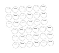 OSALADI 50pcs Clear Acrylic Button Pins Transparent DIY Badge Frames with Interchangeable Photo Design for Crafts Secure Pins for Uniforms Party Favors Creative Projects