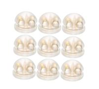 OSALADI 50PCS DIY Earring Stoppers Ear Backs for Women Copper and Silicone Material Golden Earnuts Earrings Findings for Jewelry Making Accessories and Creative Design