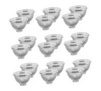 OSALADI 50pcs DIY Plastic Spotlight Lamp Shades for Outdoor Garden Animal Eye Statues Weatherproof and Durable Replacement Cups with Focused Beam for Patio Lawn Lighting