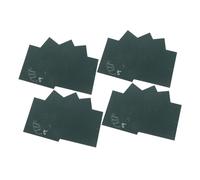 OSALADI 50pcs Green Leaf Wedding Place Cards Folding Blank Tent Seating Name Tags for Table Setting Party Banquet Birthday Decorations with Handwriting Space