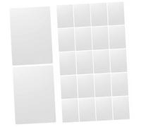 OSALADI 50pcs Matte Transparent Sheet Protectors High Clarity Plastic Covers for Documents Photos and Office Supplies Non Fingerprint Finish for Professional Presentation