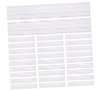 OSALADI 50Pcs Reusable Sentence Strips Xin Ruled Paper Strips for Handwriting Practice S English Learning Teaching Cards for Classroom and Home Use