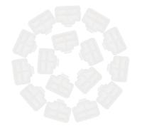 OSALADI 50pcs Rj45 Ethernet Port Dust Plug Covers Rj45 Protector Caps Lan Network Connector Dustproof Stopper for Desktop Computer Router Switch White