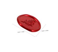 OSALADI 50pcs Self Adhesive Wedding Stickers Wax Seal Sticker Peel-and-Stick Wax Seals
