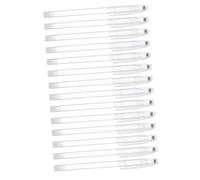 OSALADI 50pcs Transparent Pen Shells for Gel Pen Refills for School Office DIY Accessories Smooth Writing Replacement Classroom Supplies