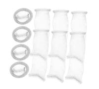 OSALADI 50pcs Washing Machine Lint Catcher Lint Traps for Washing Machine Stainless Steel