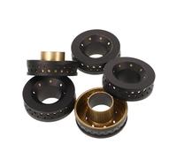 OSALADI 5pcs Copper Gas Stove Burner Caps for Small Burners Fire Covers Compact and Lightweight Design for Fit Gas Cookers
