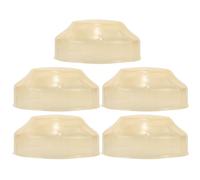 OSALADI 5pcs Detector Fire Alarms Dust Cover Paint Cover Plastic Clear Detector Cover Thicken Stretch Elastic Fire Alarms Cap for During Cooking Baking