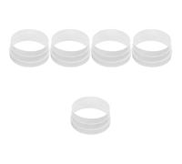 OSALADI 5pcs Dryer Vent Hose Connector Adapter for Kitchen Range Hoods Duct Reducer Easy Diy Installation Compatible