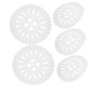 OSALADI 5pcs Plastic Dehydrator Sheets for Washing Machine Soft Durable Stop Wrinkles Solution