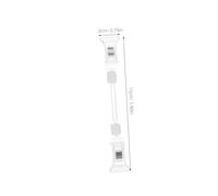 OSALADI 5Pcs Pop Advertising Clip Double-Head Label Holder Price Display Rack for Supermarket Food Signs Buffet Merchandise Signage Lightweight and Portable