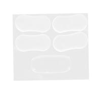 OSALADI 5pcs Transparent Silicone Toilet Seat Bumpers Soft Cushioning Buffer Pads Slip Durable Replacement for Comfortable Quiet and Secure Toilet Seat Use