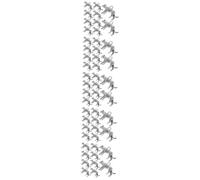 OSALADI 5sets 10pcs Leopard Charms Jewelry Making Pendants DIY Necklace Keychain Accessories for Unique Craft Projects 10pcs*5