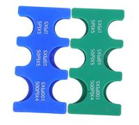 OSALADI 5sets Coin Hard Case Organizer Lightweight Plastic Coin Holder with Capacity for Collectors and Easy Wallet Access 2pcs*5