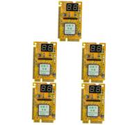 OSALADI 5sets Motherboard Testing Card Motherboard Tester Tool Convenient Module Board Test