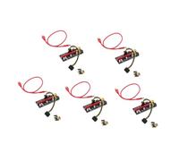 OSALADI 5sets Pci Extension Cable Vertical Directional Port Easy to Route Motherboard Compatible