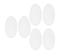 OSALADI 6-Pair Range Hood Light Lens Covers Replacement Kitchen Vent Hood Lampshades for Cooker Light Housing Universal Round Lamp Shade Protectors for Extractor Fans