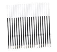 OSALADI 600pcs Black Ballpoint Pen Ink Refills Smooth Retractable Replacement Tips for Office School Supplies Compatible with Click Ballpoint Pens Rich Bold Lines