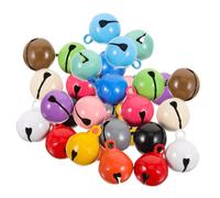 OSALADI 60Pcs Bells for Pet Collars Charming Decorations for Dogs and Cats Vibrant Hanging Bell Ornaments for Crafts Christmas DIY Projects and More