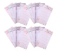 OSALADI 60PCS Cash Envelope Budget Sheets Gold Foil Expense Tracker Inserts for 6-Ring Binder, Spending Tracker and Bill Organizer Sheets for Budget Planner Wallet