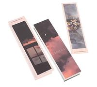 OSALADI 60pcs DIY Paper Bookmarks for Students Delicate Handmade Message Cards with Vintage Style Elements Precious Paper Book Markers for Reading Tags and Souvenirs Easy Carry and Use