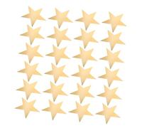 OSALADI 60pcs Gold Star Cutouts Double Printed Glitter Paper Stars for Wedding Party Classroom Bulletin Board Wall Decoration Bulk Sparkling Craft Shapes for School Events and Festive