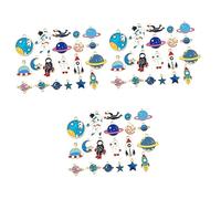OSALADI 60pcs Moon Charms Jewelry Making Pendants Assorted Charm Pendant for Diy Space Design