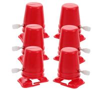 OSALADI 6pcs DIY Clockwork Robot Kit Walking Movement Craft for Pearl Snowflake Clay for Arts and Crafts Projects Educational Fun Social Interaction
