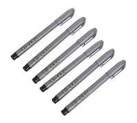 OSALADI 6pcs Professional Chinese Calligraphy Fountain Pens with Soft Tip Ink Brushes for Beginners Stable Refillable Traditional Writing Instruments in Large Medium Small for Precise